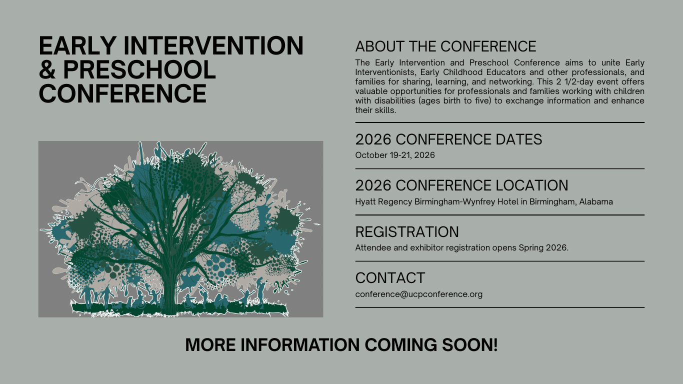 Early Intervention & Preschool Conference (1)